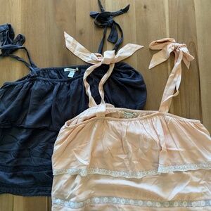 American Eagle tie shoulder shirts